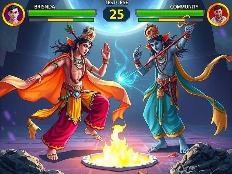 Krishna S Eternal Duel community events showing players gathering